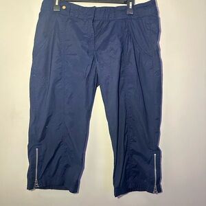 Adidas Stella McCartney Blue Cargo Pants with Tailored Look